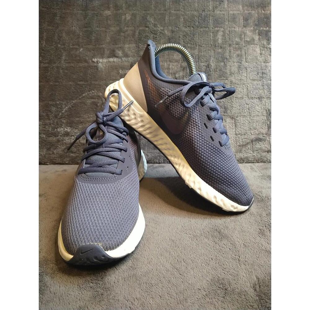 Nike Revolution 5 Women's 7 Blue Running Shoe Comfort Sneaker BQ6715-500 (FLAW)
